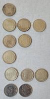 12 Schweizer Silbermünzen | 10 Fünfliber + 2 Murten 1976
