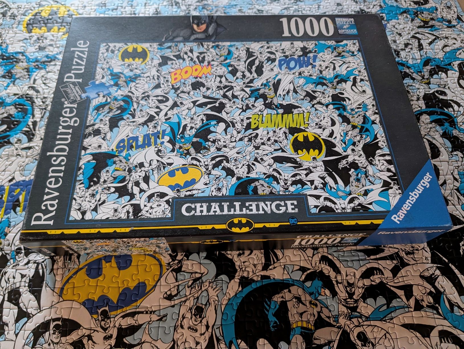Ravensburger Puzzles: Ravensburger Puzzle - Batman Challenge 1000 Teile, komplett – Gebraucht aus Nänikon von Haexli_70 3