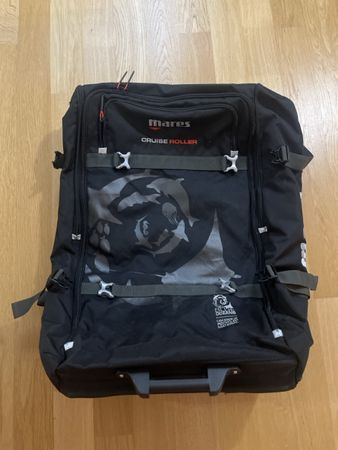 Mares Cruise Roller Reisetasche schwarz guter Zustand