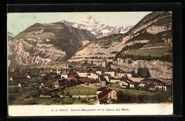 Saint-Maurice, Vue générale et la Dent