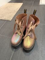 Dr. Martens Stiefel irisierend rosa pink Grösse 39 neuwertig