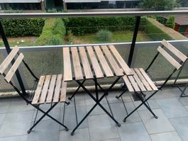 Törns-Balkon Tisch mit 2Stühle