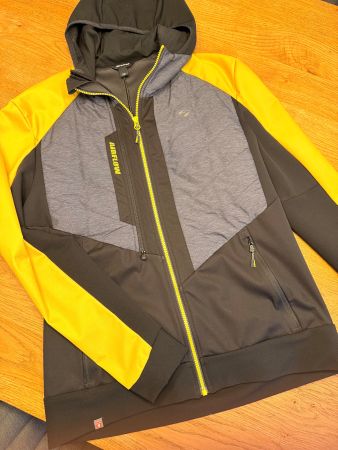 Ziener Funktionsjacke Airflow gelb grau Grösse 50 - Top!