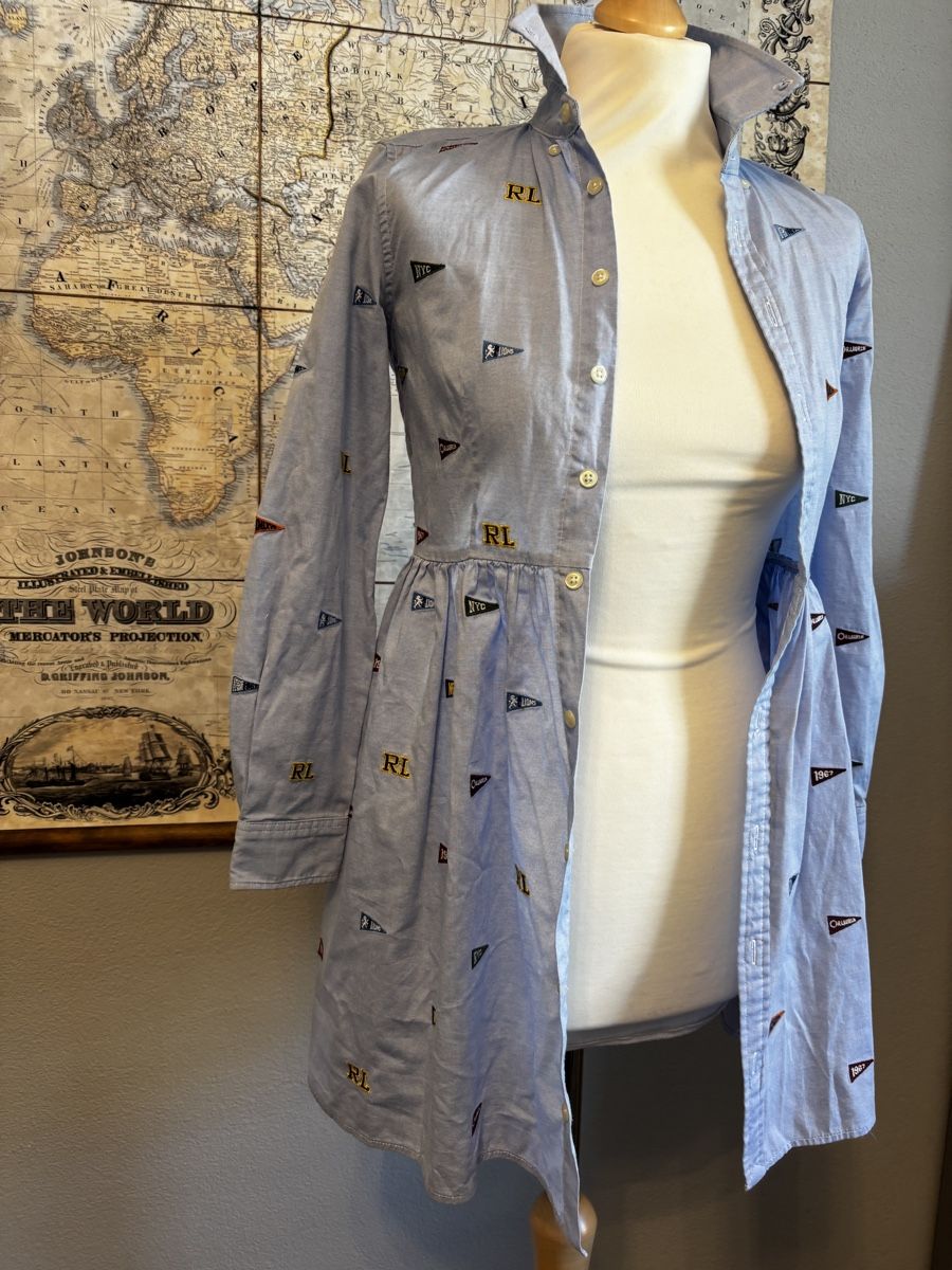 Vestiti & Gonne: Ralph Lauren Baumwoll Kleid – Usato da Zürich venduto da mary_5ln5 3