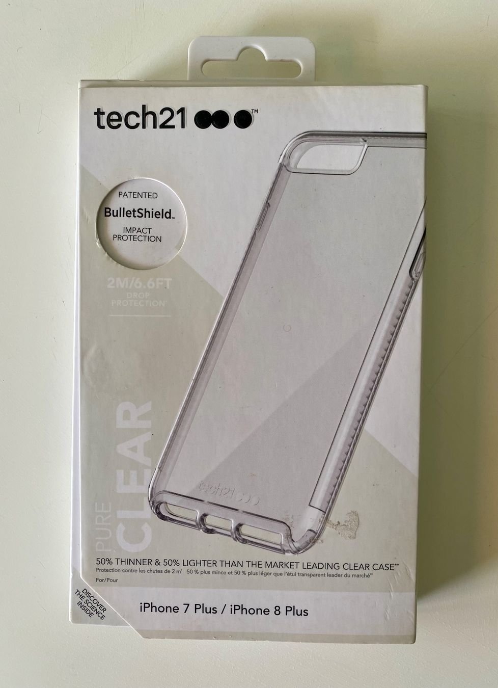 Cover & Protezioni schermo: NEU: tech21 Evo Elite Soft Ultra Thin Back Cover iPhone 7/8 – Nuovo e nell'imballaggio originale da Zürich venduto da CamillePatthey
