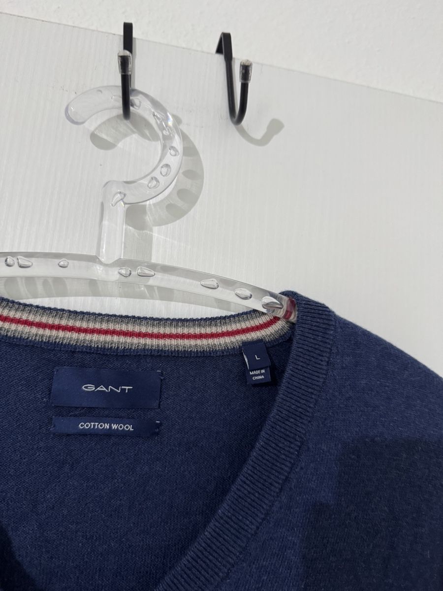 Gant Pullover & Sweatshirts: Gant Herren Pullover dunkelblau Grösse L Cotton Wool top – Neu (gemäss Beschreibung) aus Wetzikon ZH von Jan_wojt 2
