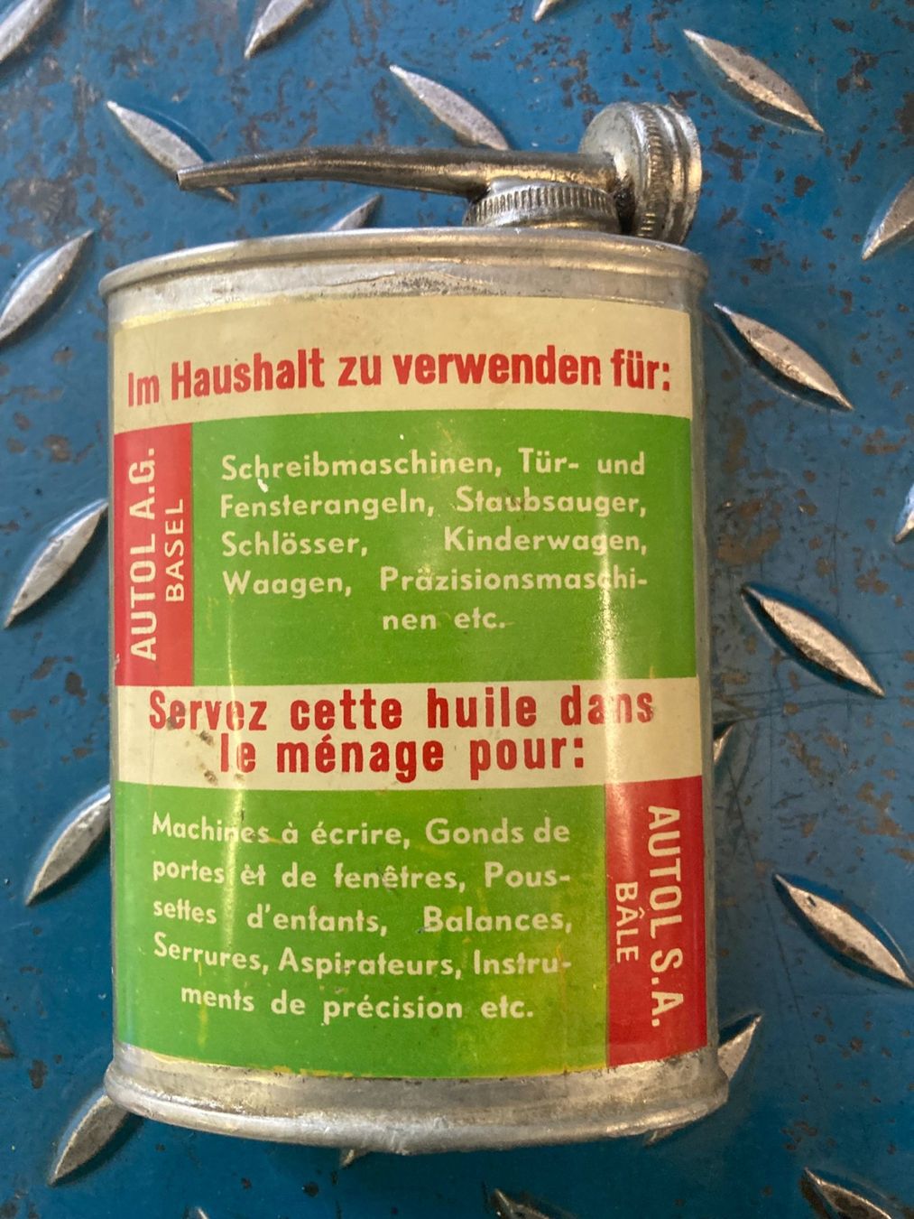 Tutti gli attrezzi: Oelkännchen MOEBIUS, AUTOL A.G. Basel – Usato da Filzbach venduto da Sugi7 1