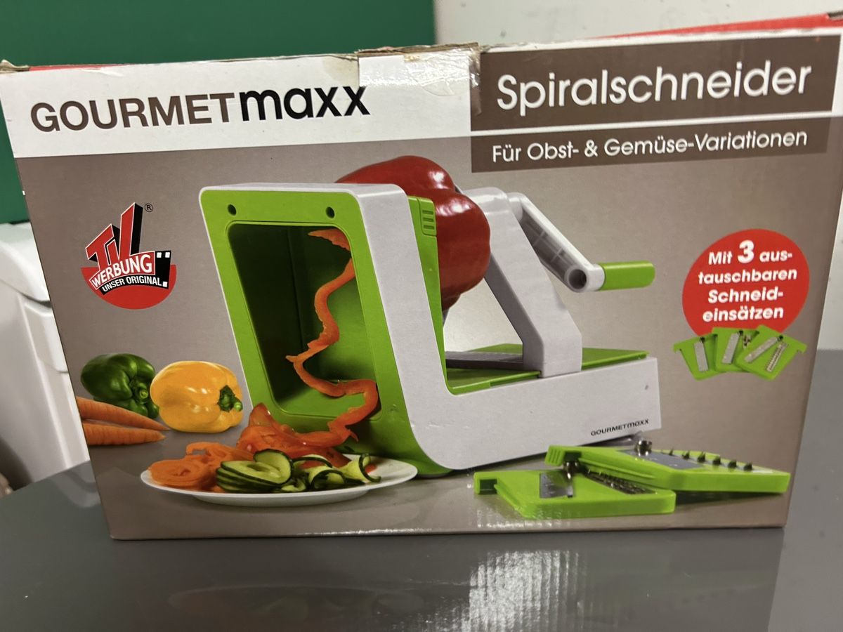 Küchengeräte: Spiralschneider – Gebraucht aus Zürich von nigelladamascena1