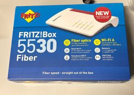 FRITZ!Box 5530 Fiber Router - Wi-Fi 6 & Glasfaser