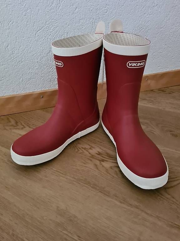 Herrenschuhe: VIKING Gummistiefel rot - NEU – Gebraucht aus Horw von Sbigi1