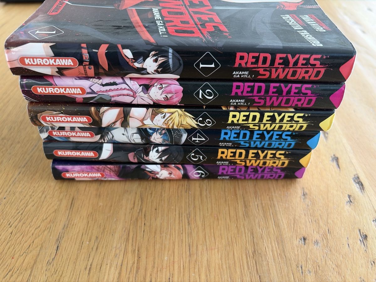 Fumetti: Mangas Red Eyes Sword de 1 à 6  – Usato da Echallens venduto da leo_dk2d 1