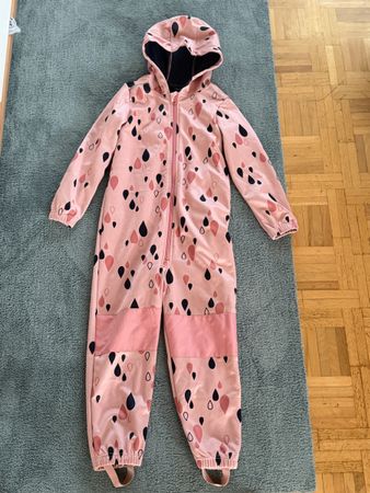 Overall pink overall size 122/128