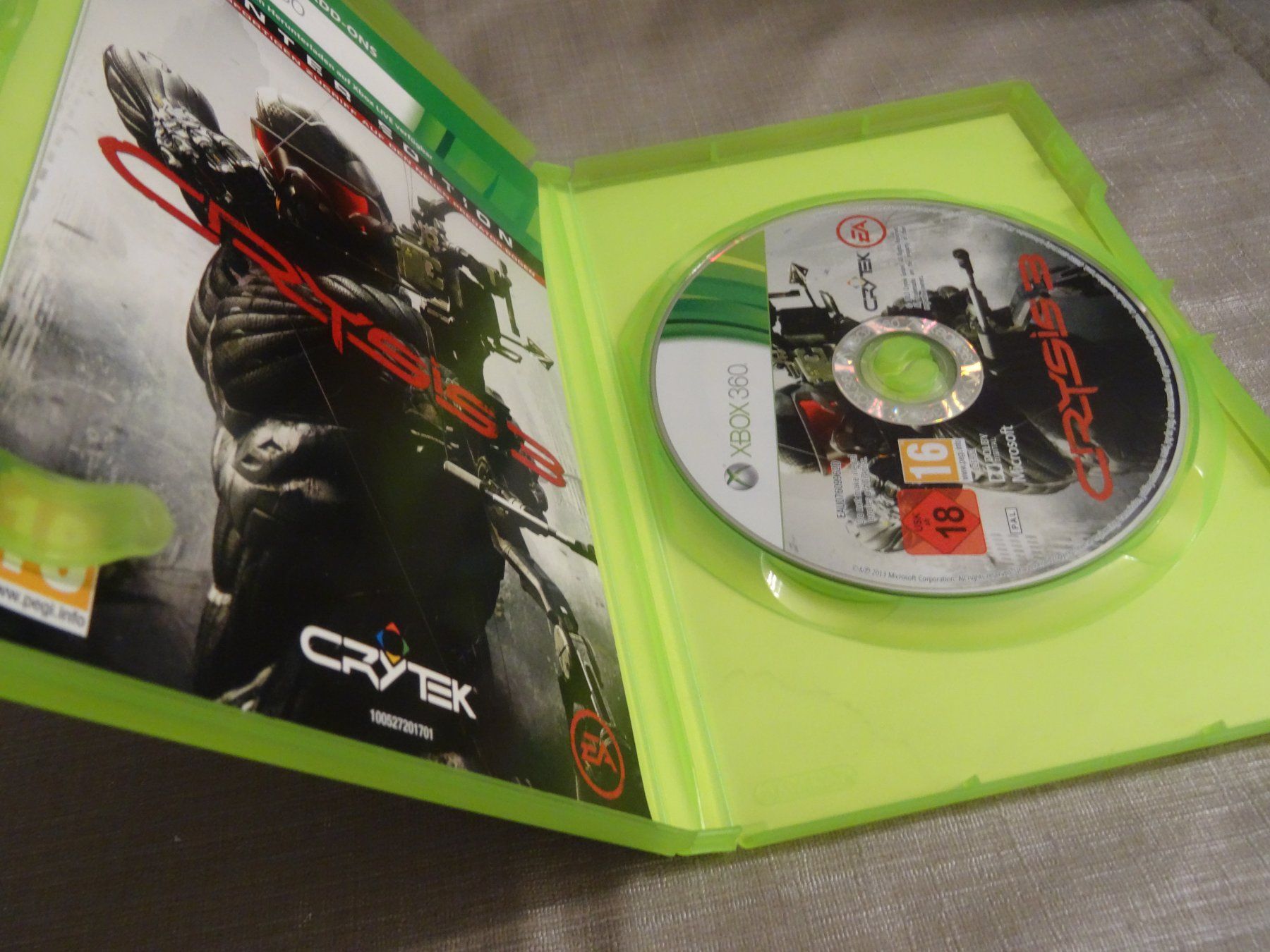 Microsoft Giochi: Crysis 3 - Hunter Edition - Xbox 360 – Usato da Olten venduto da Disc-Ausverkauf 1