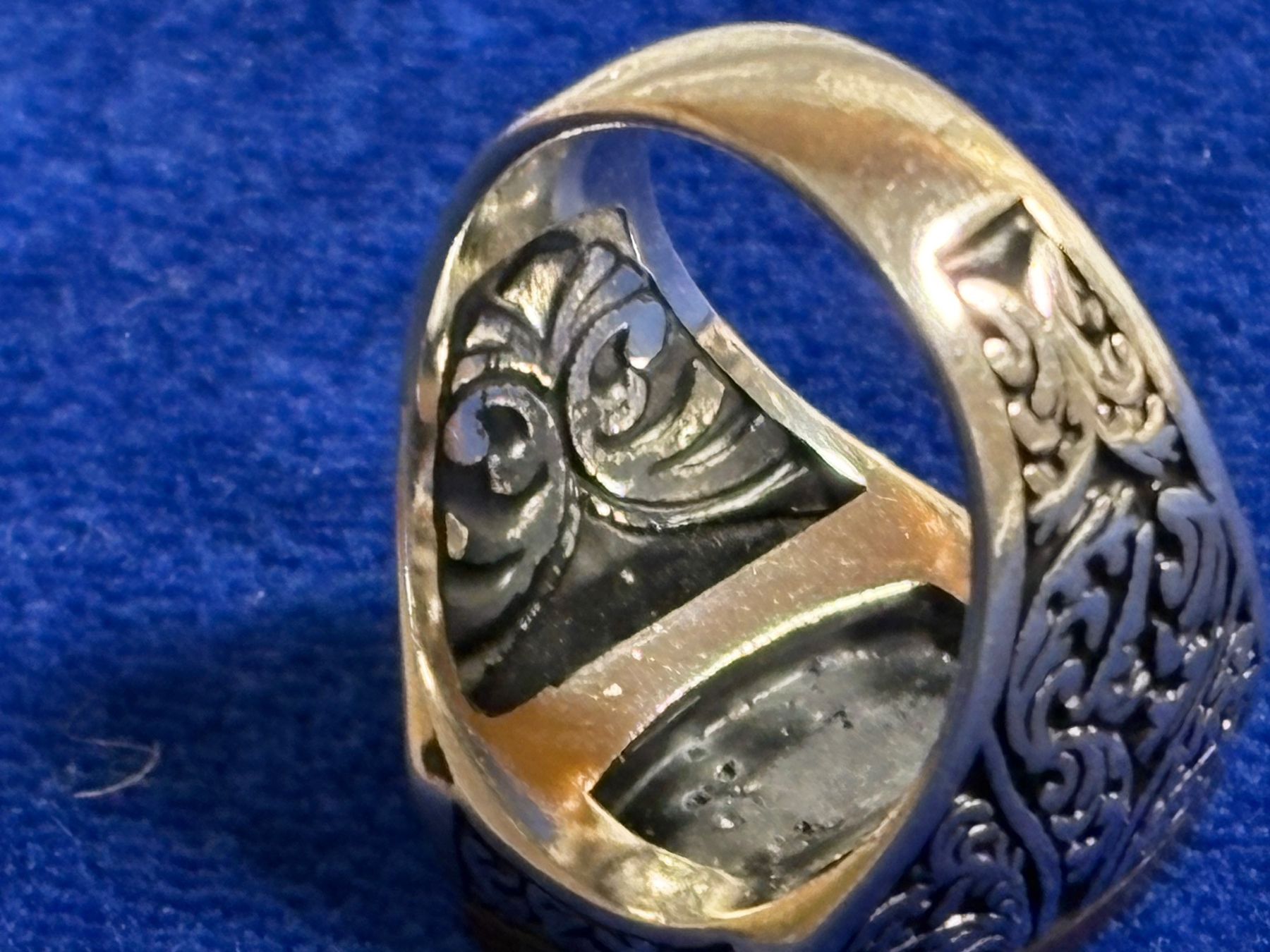 Anelli: Herrenring 925 Silber, Grösse 22 – Usato da St. Peterzell venduto da verena40 2