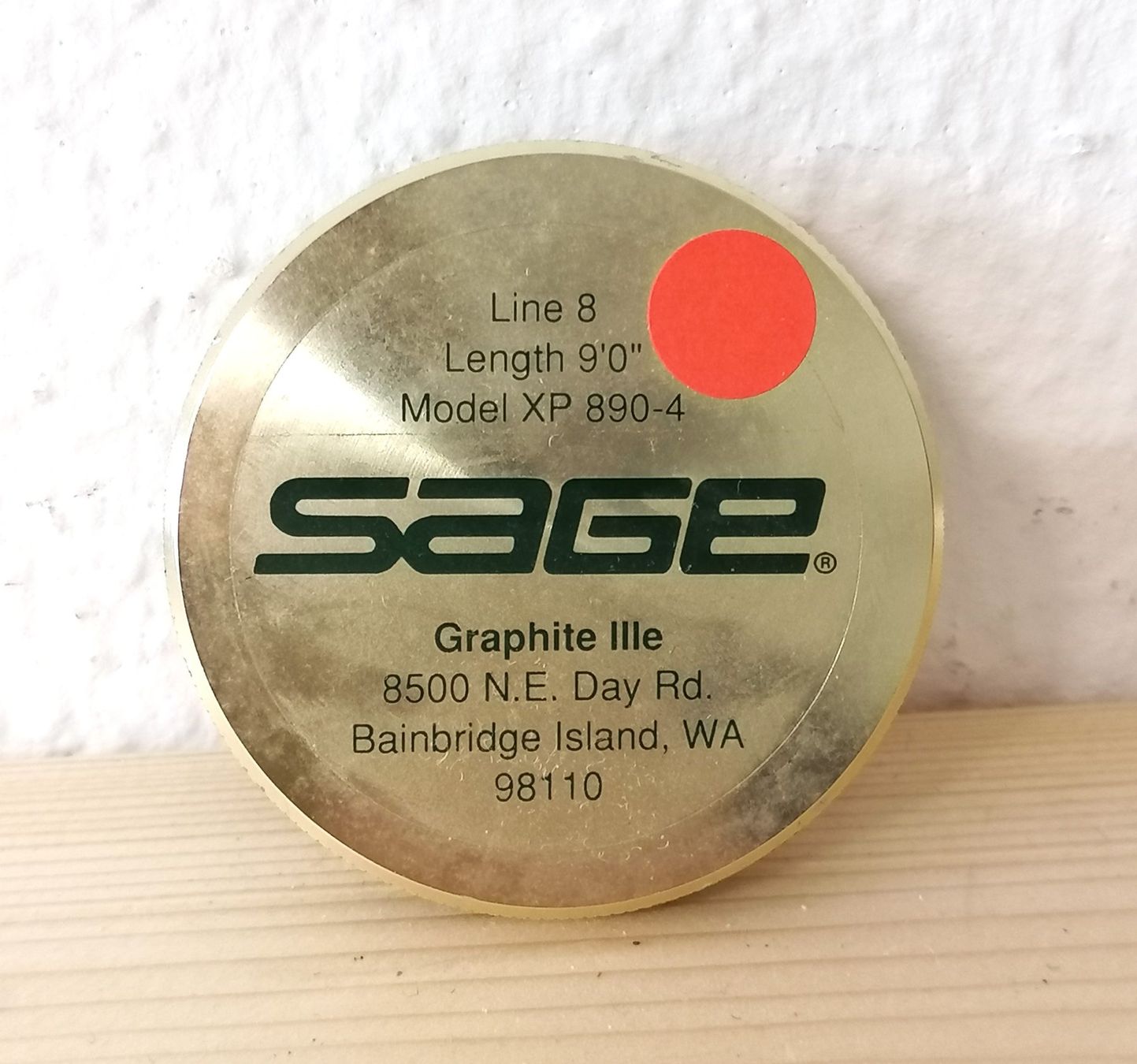 Sage Canne da pesca: SAGE XP 890-4 9’ 8wt 4-teilig – Usato da Reinach BL venduto da fliegenrolli 5
