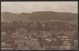 Burgdorf  Bahnhofquartier mit Technikum  1917    (Fotokarte)