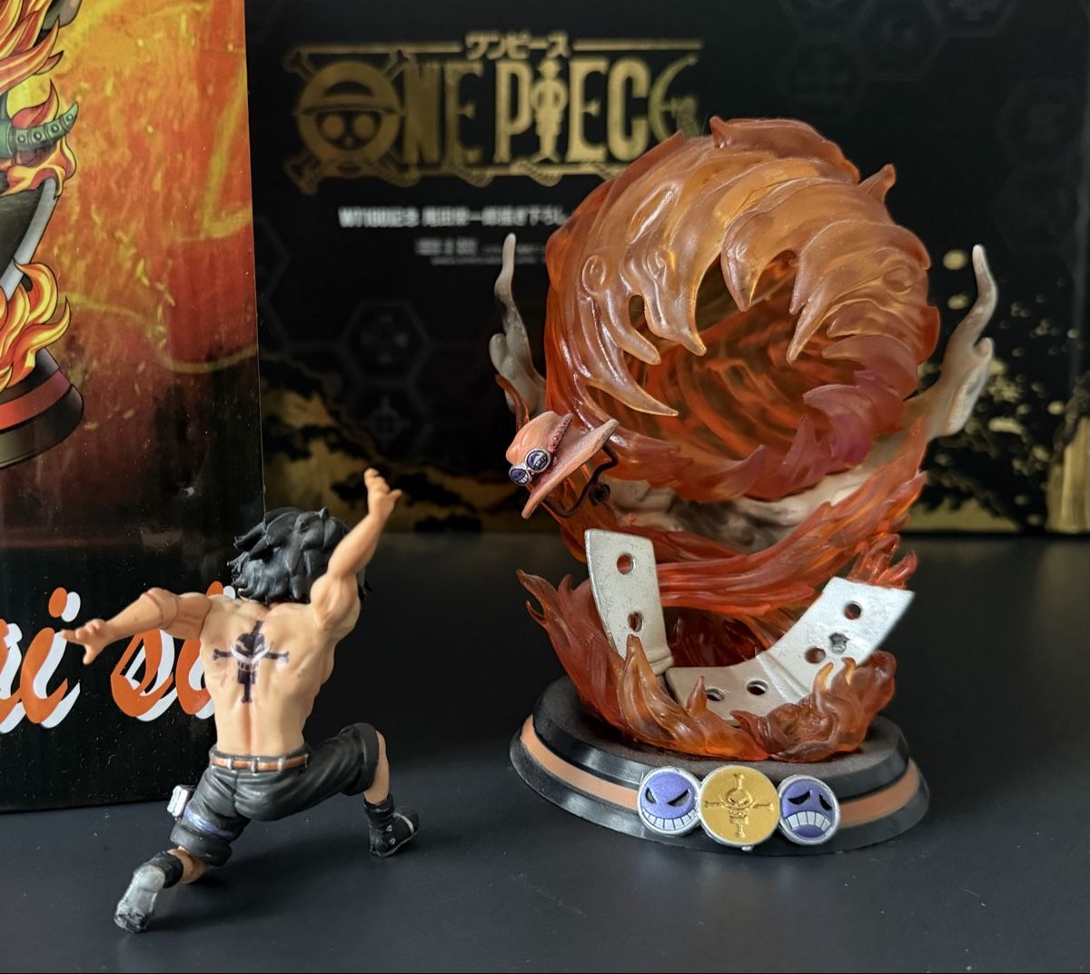 Statuette: Ace One Piece Figure Fuoco🔥 – Usato da S. Pietro venduto da pap_nd2w 6