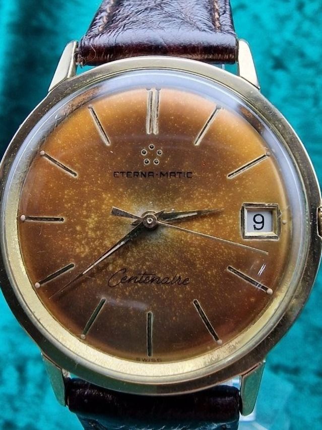 Eterna Uhren: ETERNA ETERNA-MATIC Centenaire Automatic, Herrenuhr 1960gern – Gebraucht aus Bassersdorf von antik_leo 1