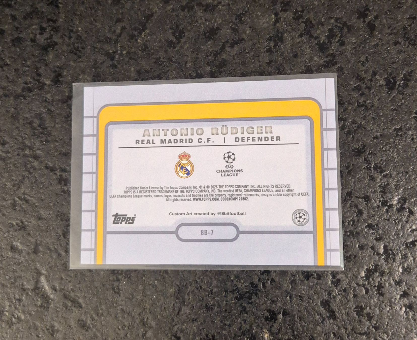 Topps Sammelbilder & Trading cards: Antonio Rüdiger & Haaland - 8 Bit - Real Madrid - Topps – Neu (gemäss Beschreibung) aus Burg AG von Danoe 1