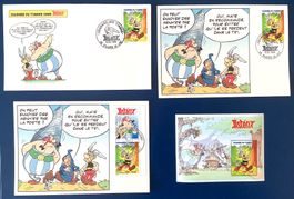 1999 Frankreich France Astérix FDC - Block ** - Postkarten