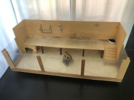 Meerschweinchengehege auf Rädern