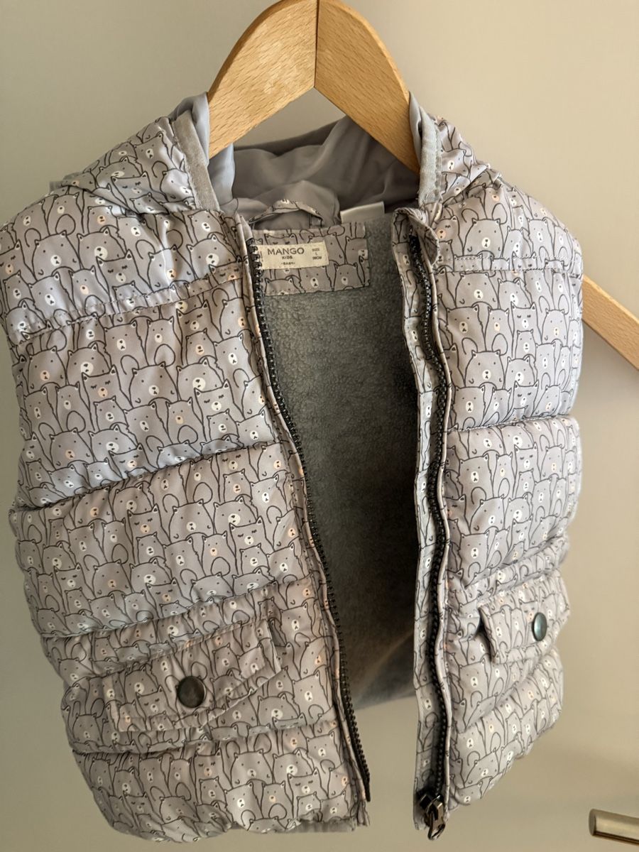 Mango Gilets: MANGO  Kinder Steppweste mit Bärenmuster Grösse L  – D'occasion à Meggen par edwardcallan 3