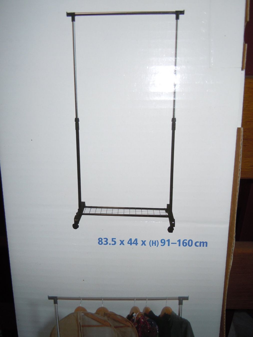 Porte manteau: Fahrbare Kleiderstange – Neuf avec emballage d'origine à Willisau par Hellweg2009