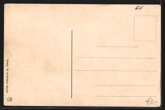 Cartoline postali: AK Frutigen, Ortsansicht mit Kirche – Usato da Berlin venduto da bartko-reher 1