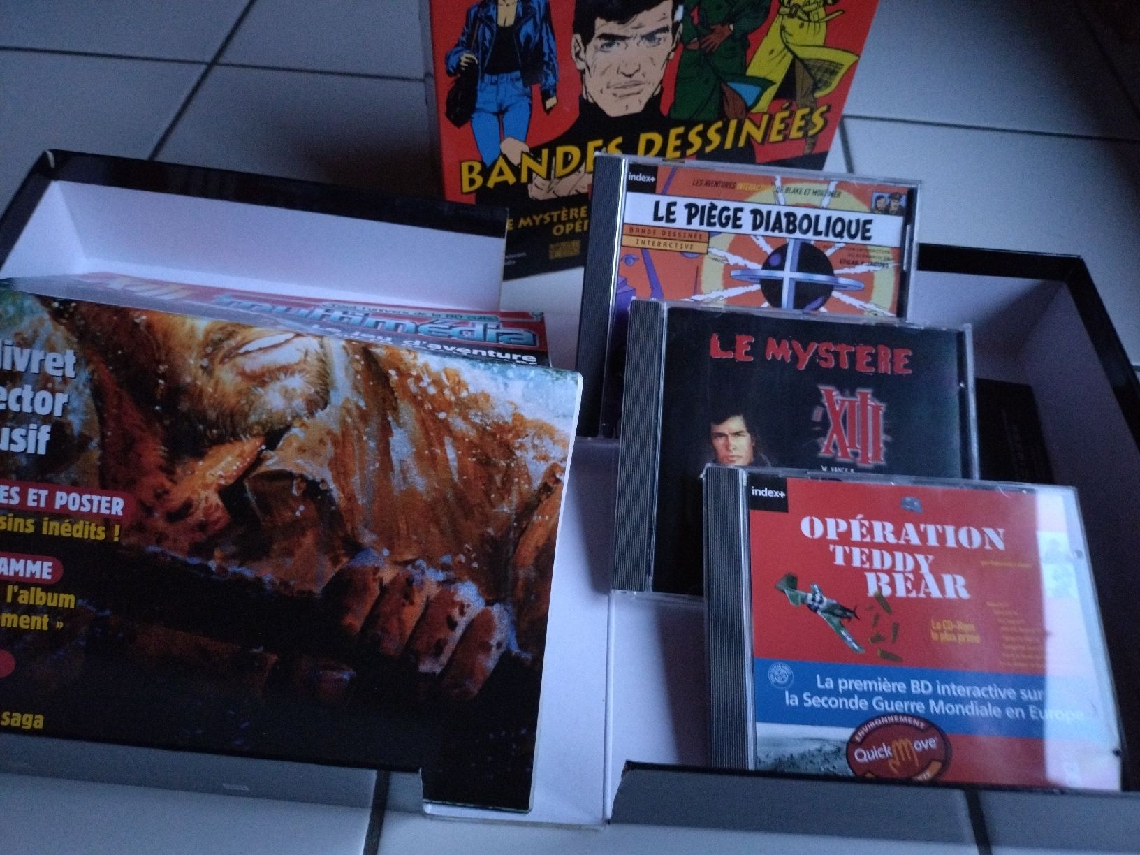 Fumetti: Bandes Dessinées Interactives - Coffret CD-ROM RARE – Usato da Farvagny-le-Grand venduto da LaCaverne 3