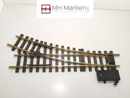 LGB 16150 elektrische Weiche rechts R3 22,5° Gartenbahn G