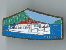 Placchette & Badge: MS Alvier Walensee Schiff-Pin – Usato da Zürich venduto da t24_de