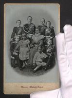 Fotografie Gruppenportrait der Kaiserfam