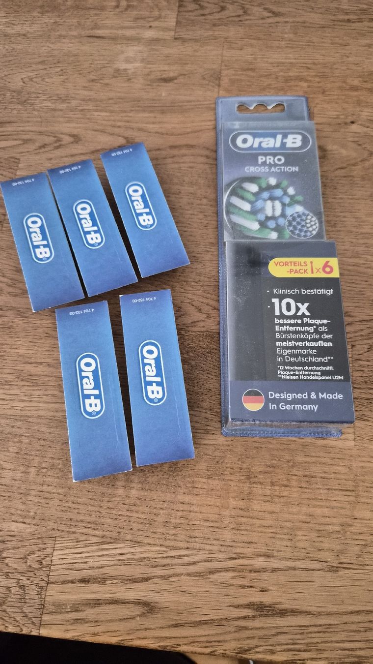 Oral B Cura dei denti: Oral-B Aufsteckbuersten Pro 15 Stück – Nuovo e nell'imballaggio originale da Münchenbuchsee venduto da toviloa