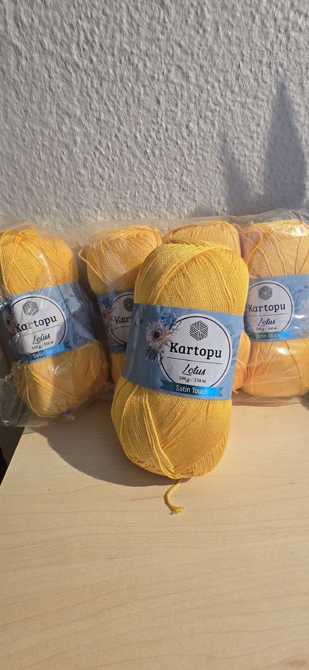 Lana: 5X100gr. Satin Touch – Nuovo e nell'imballaggio originale da Frenkendorf venduto da DORU1