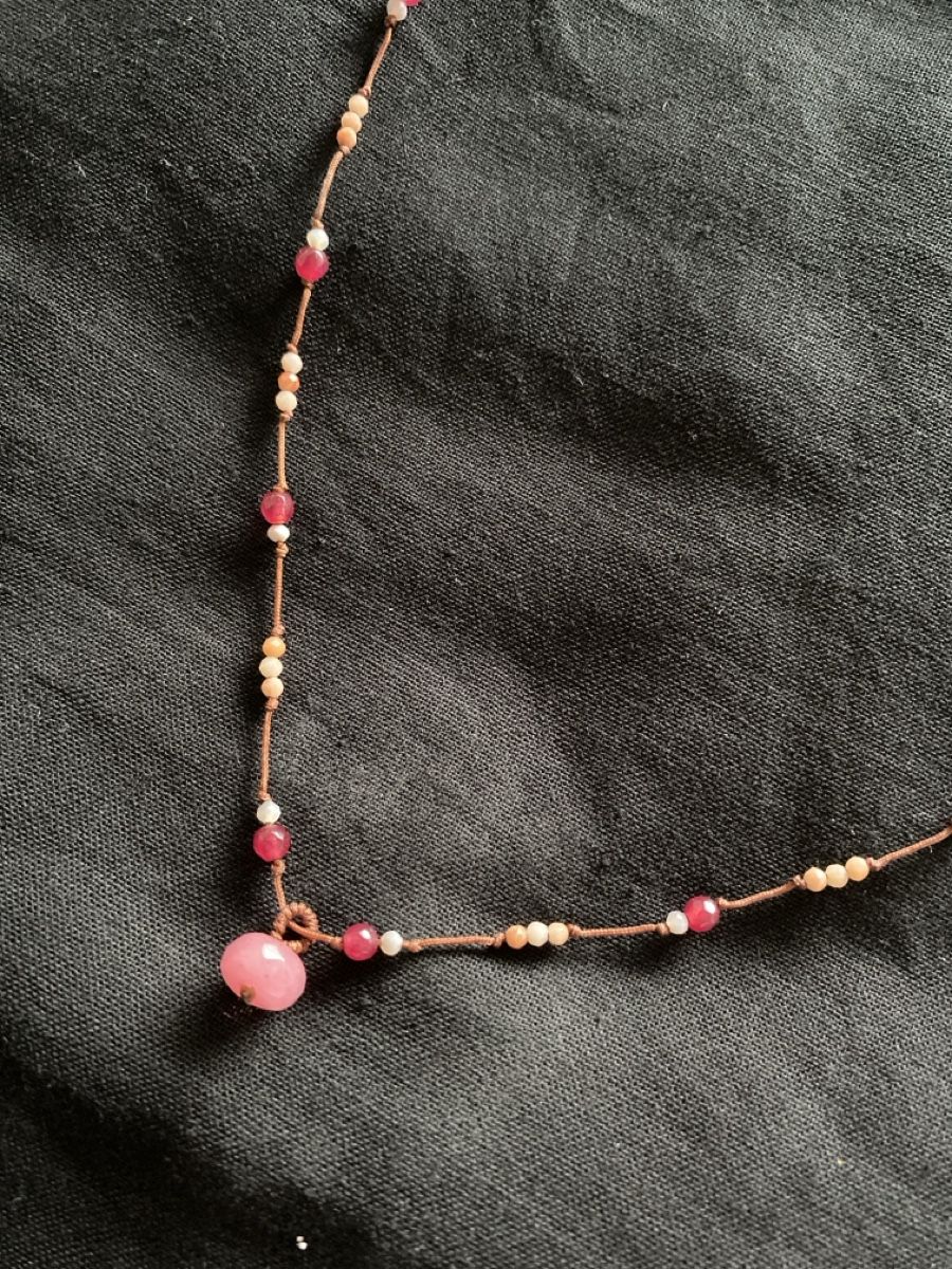 Ketten: Collier pierre naturelle – Neu (gemäss Beschreibung) aus Lonay von Ikoko