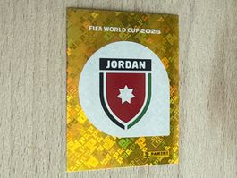 FIFA World Cup 2026 Panini Sticker Jordan JOR 1