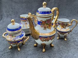 Phantastisches Teeservice Porzellan für 6 Personen