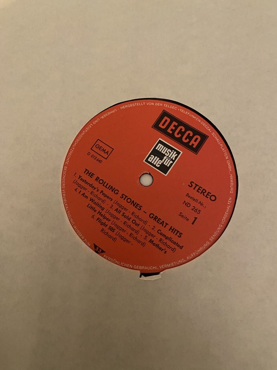 Schallplatten: Rolling Stones LP – Gebraucht aus St.Gallen von Design04 5
