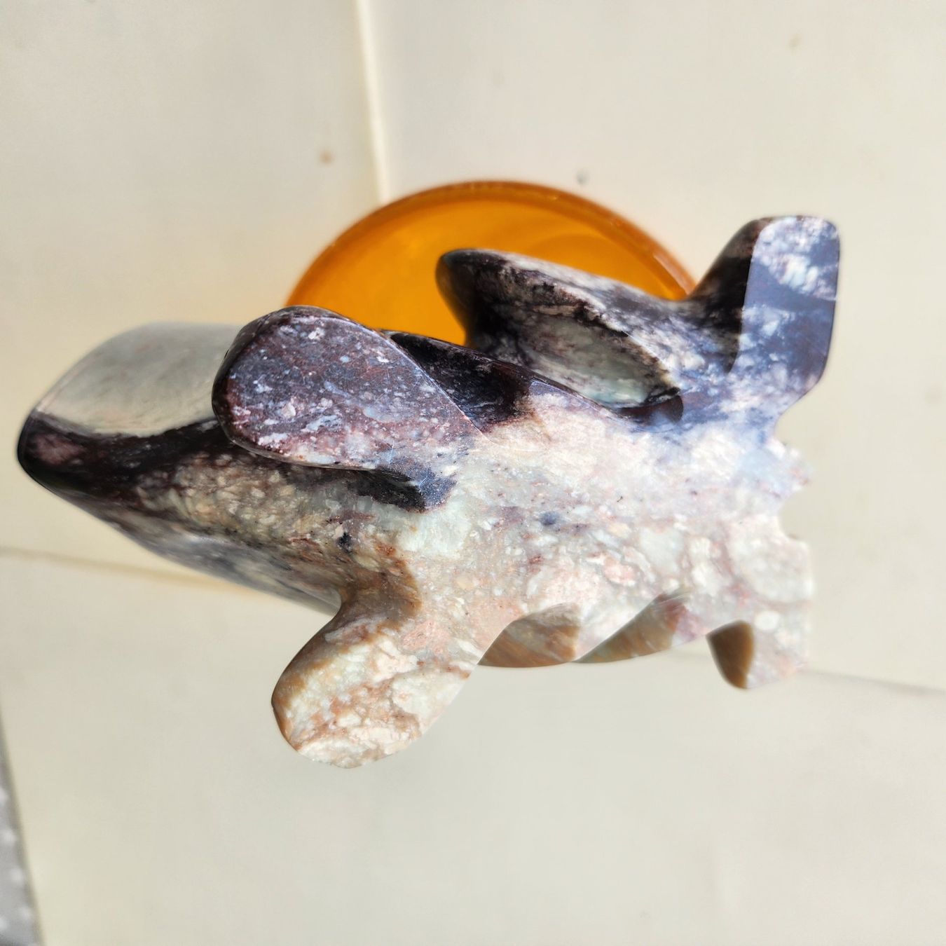 Figuren: Marmor glanz geschliffen Frosch Figur – Neu (gemäss Beschreibung) aus Unterägeri von ani_pn8n 4