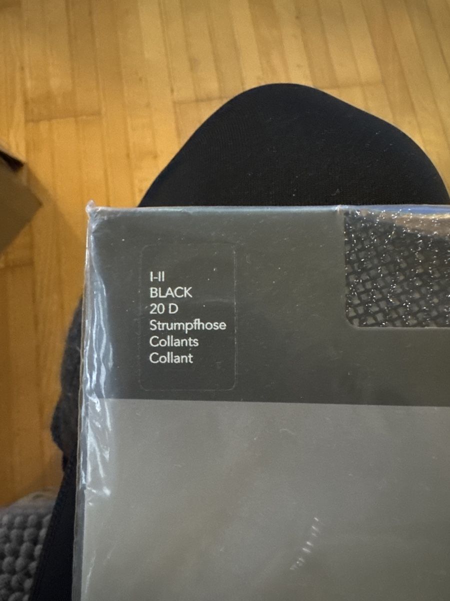 Calze & Collant: Manor Glitzer Strumpfhose Gr. S Schwarz Neu – Nuovo e nell'imballaggio originale da Seuzach venduto da CarmelinaFerraris 4