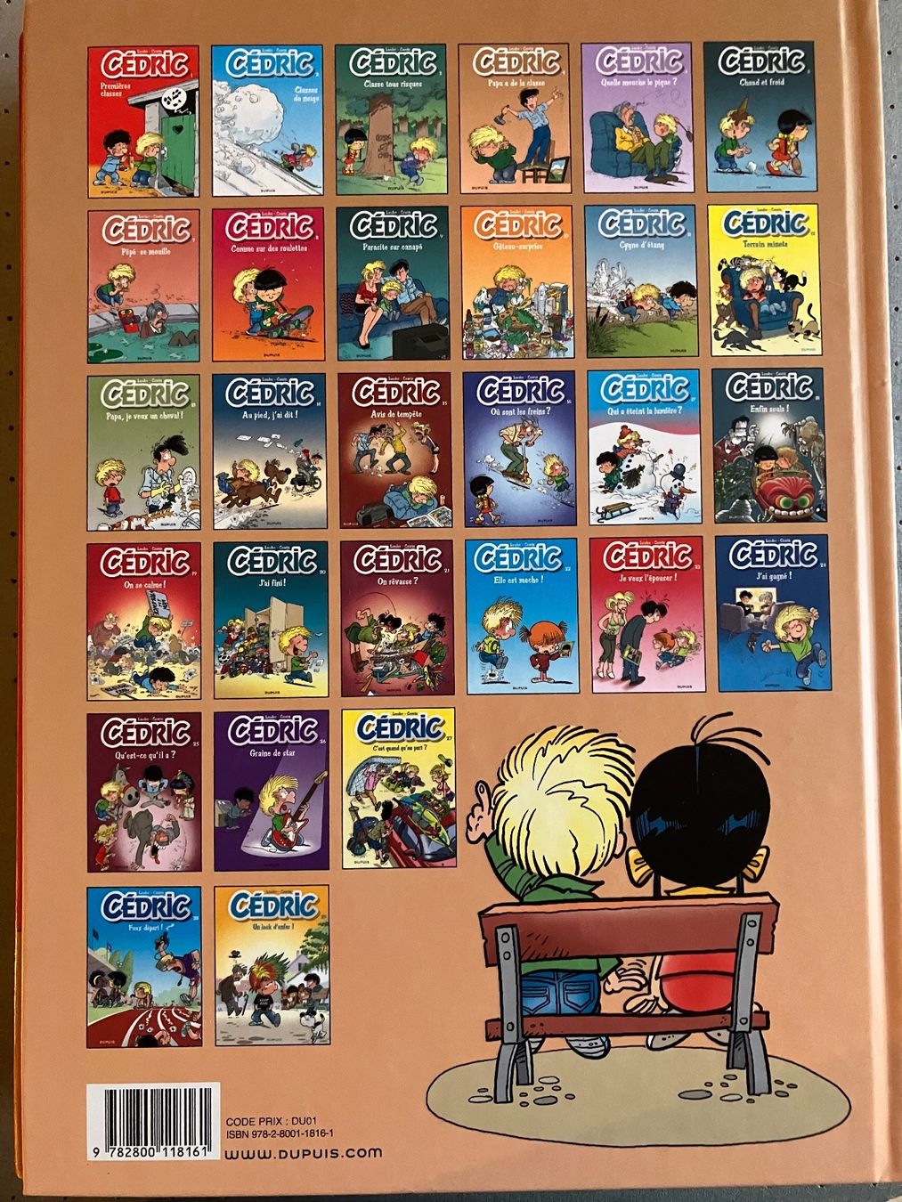 Fumetti: CÉDRIC- Papa a de la classe - num. 4 – Usato da Chavannes-des-Bois venduto da mai_pfq6 1