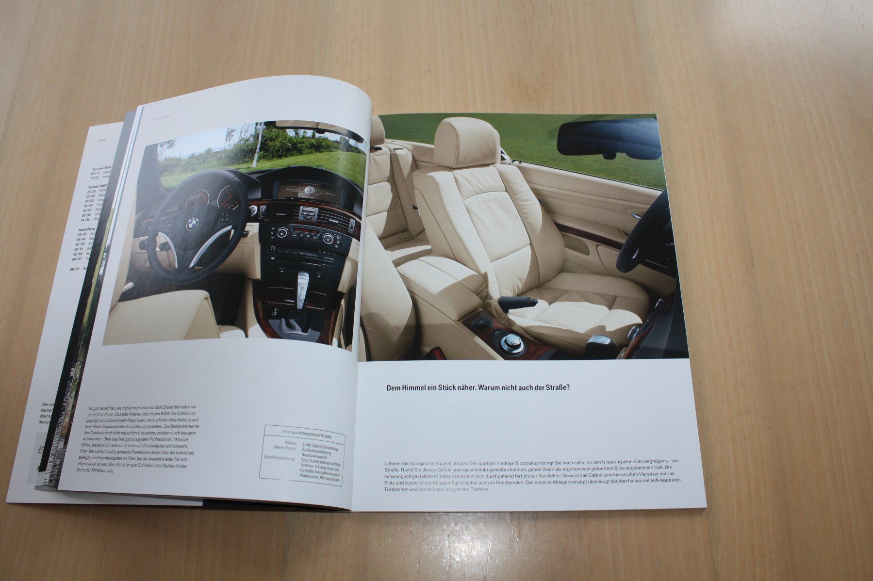 BMW Documenti: BMW 3er Cabrio Prospekt (E93) - 2007 – Usato da Wikon venduto da erwin400 8