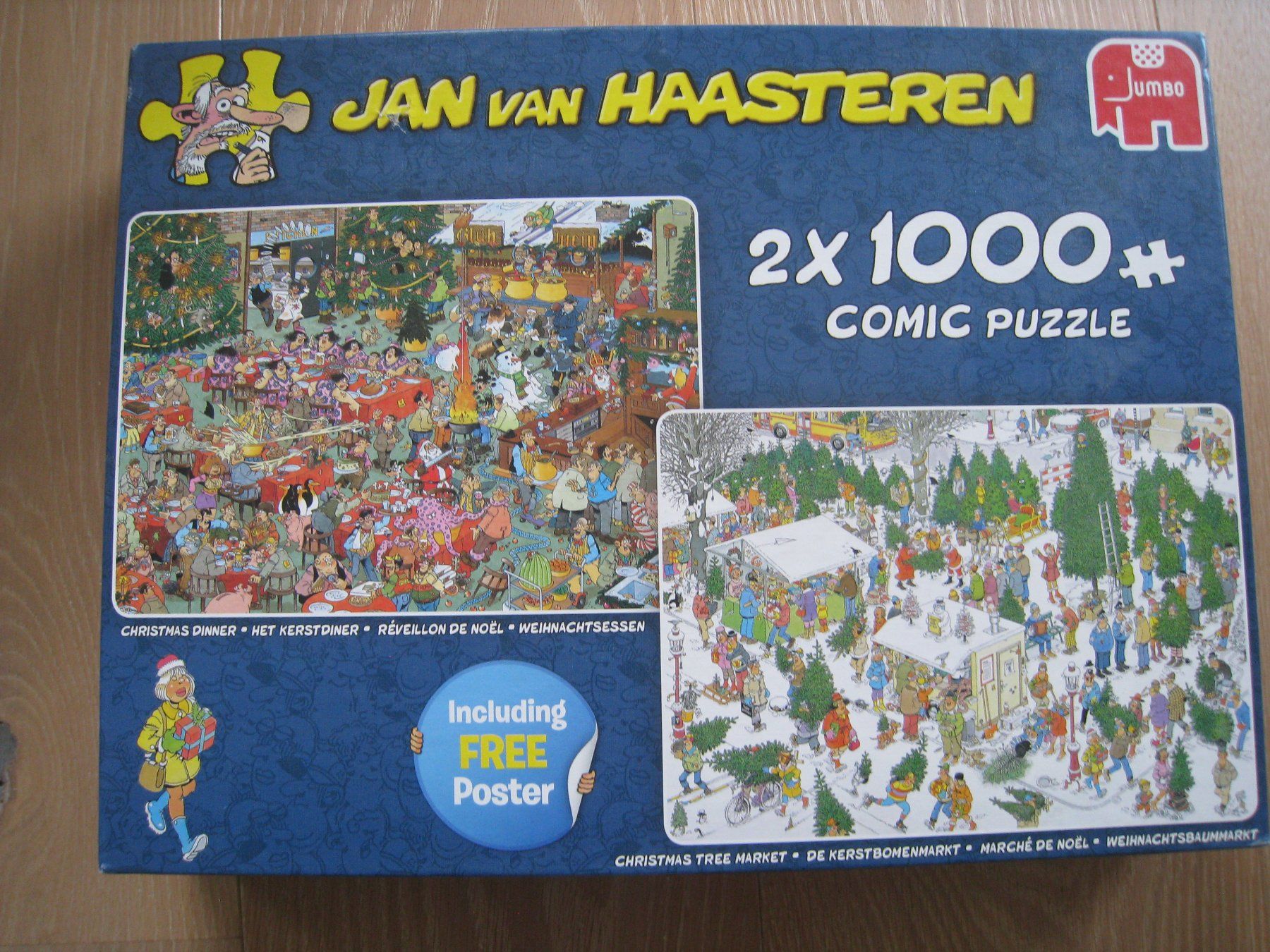 Puzzle: 4 spannende Puzzles - 1000 Teile – Usato da Freienstein venduto da Jessy024 3