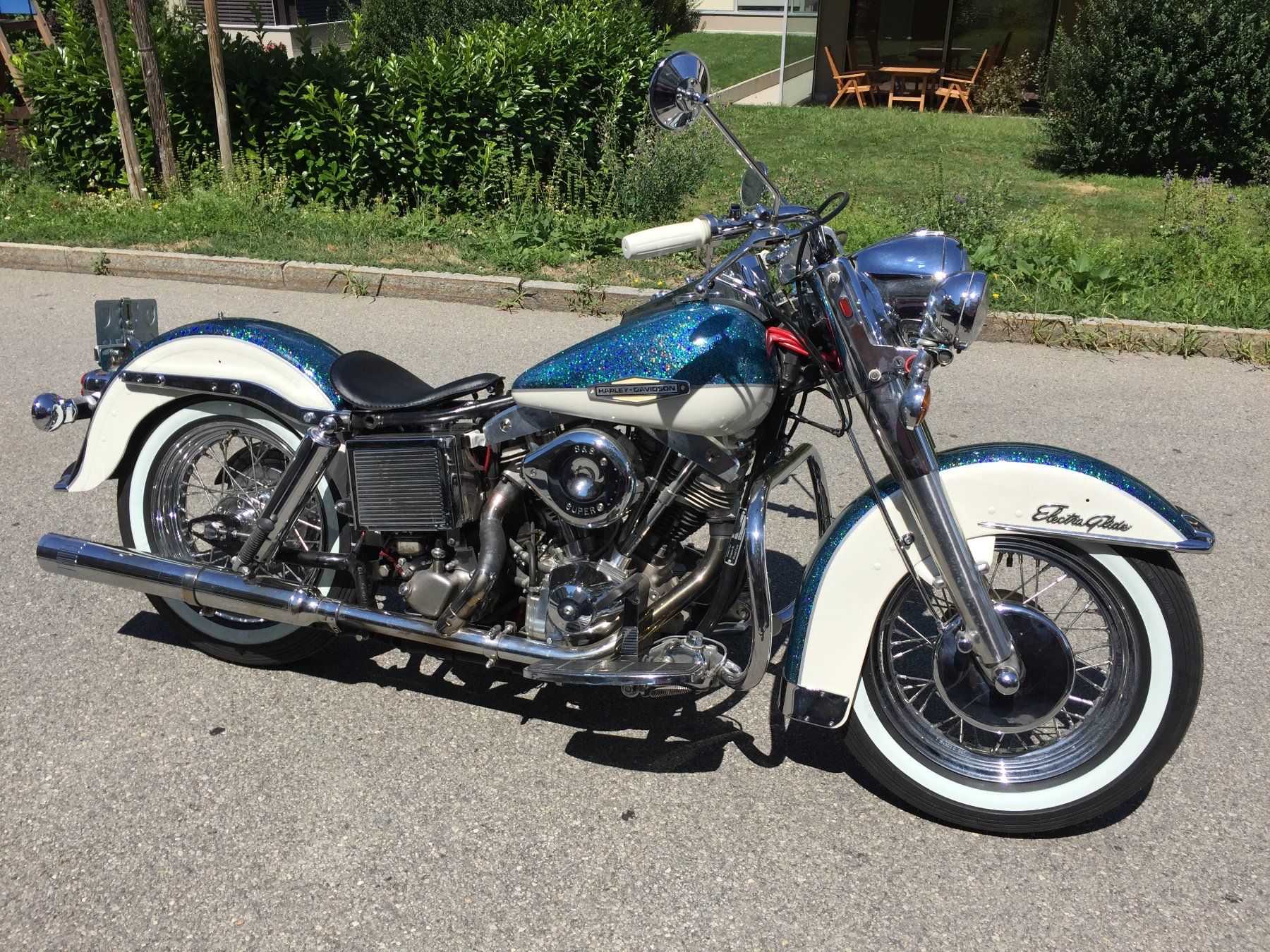Harley-Davidson Chopper: Harley Davidson FLH 1969 – Usato da Glis venduto da Perrini