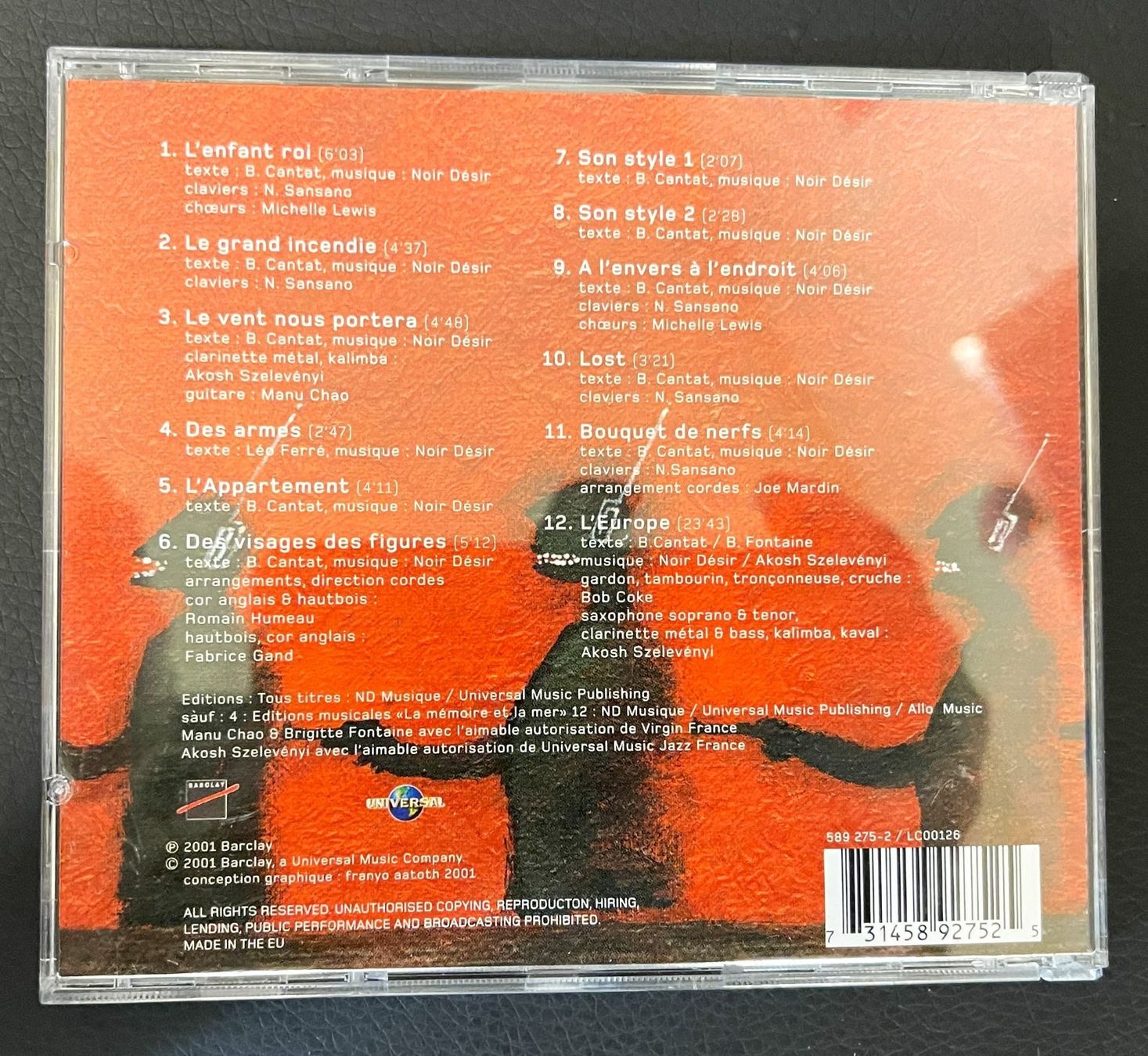 CD: Des Visages des Figures CD – Usato da Oftringen venduto da Vucki 1