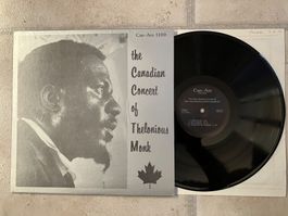 The Canadian Concert of Thelonious Monk, Jazz LP