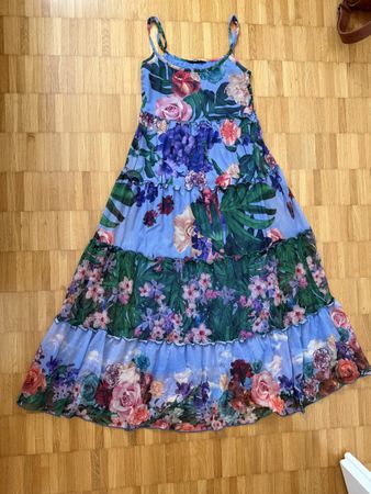 Kleid Desigual Blumenmuster Gr. XS  