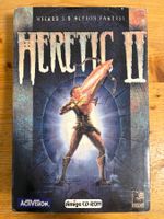 Amiga Heretic II Big Box CIB – 2 CDs, dt. Anleitung
