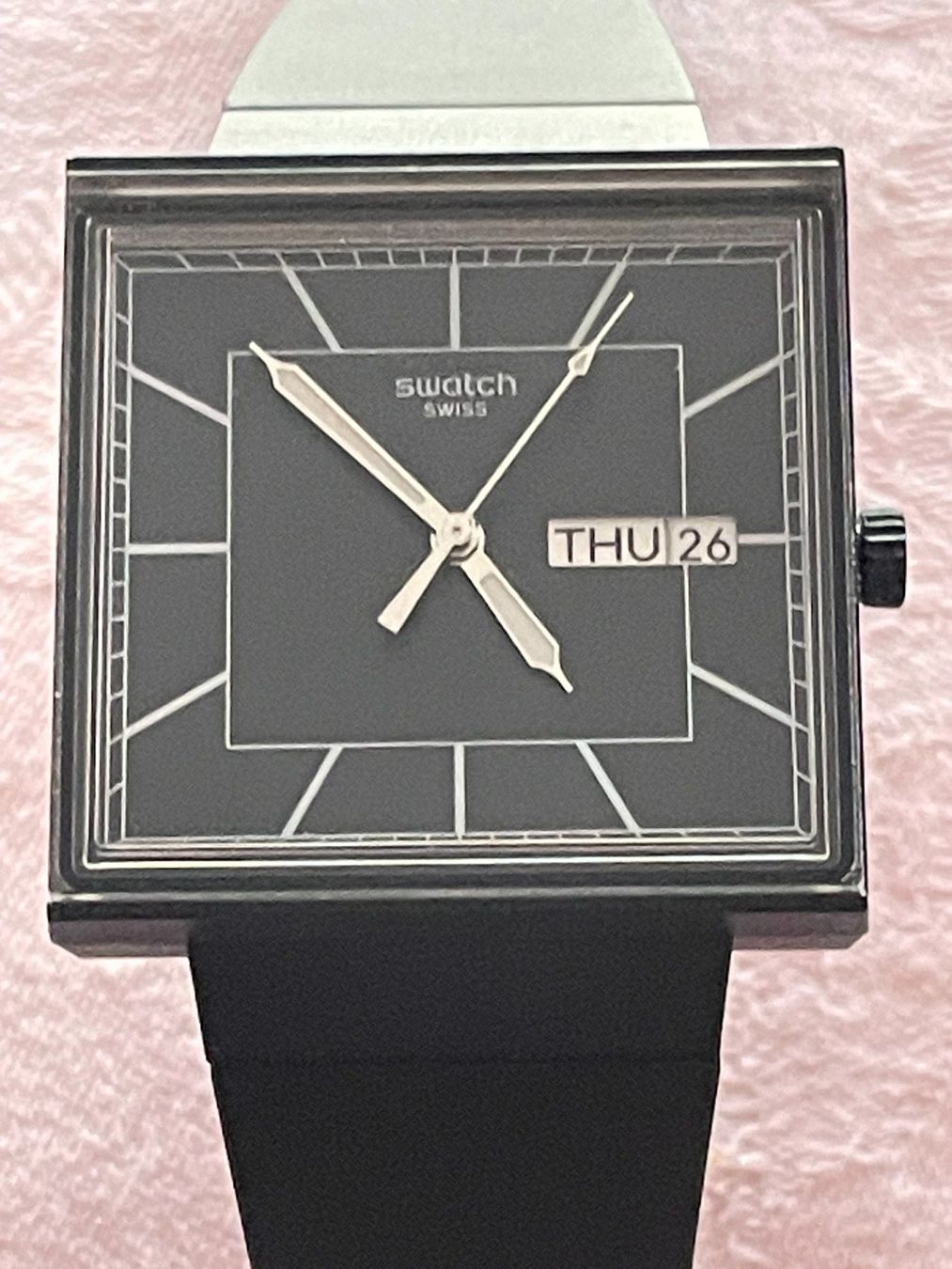 Swatch Orologi: Swatch Original Bioceramic WHAT IF Kolektion – Usato da Rorschach venduto da Spektar 7