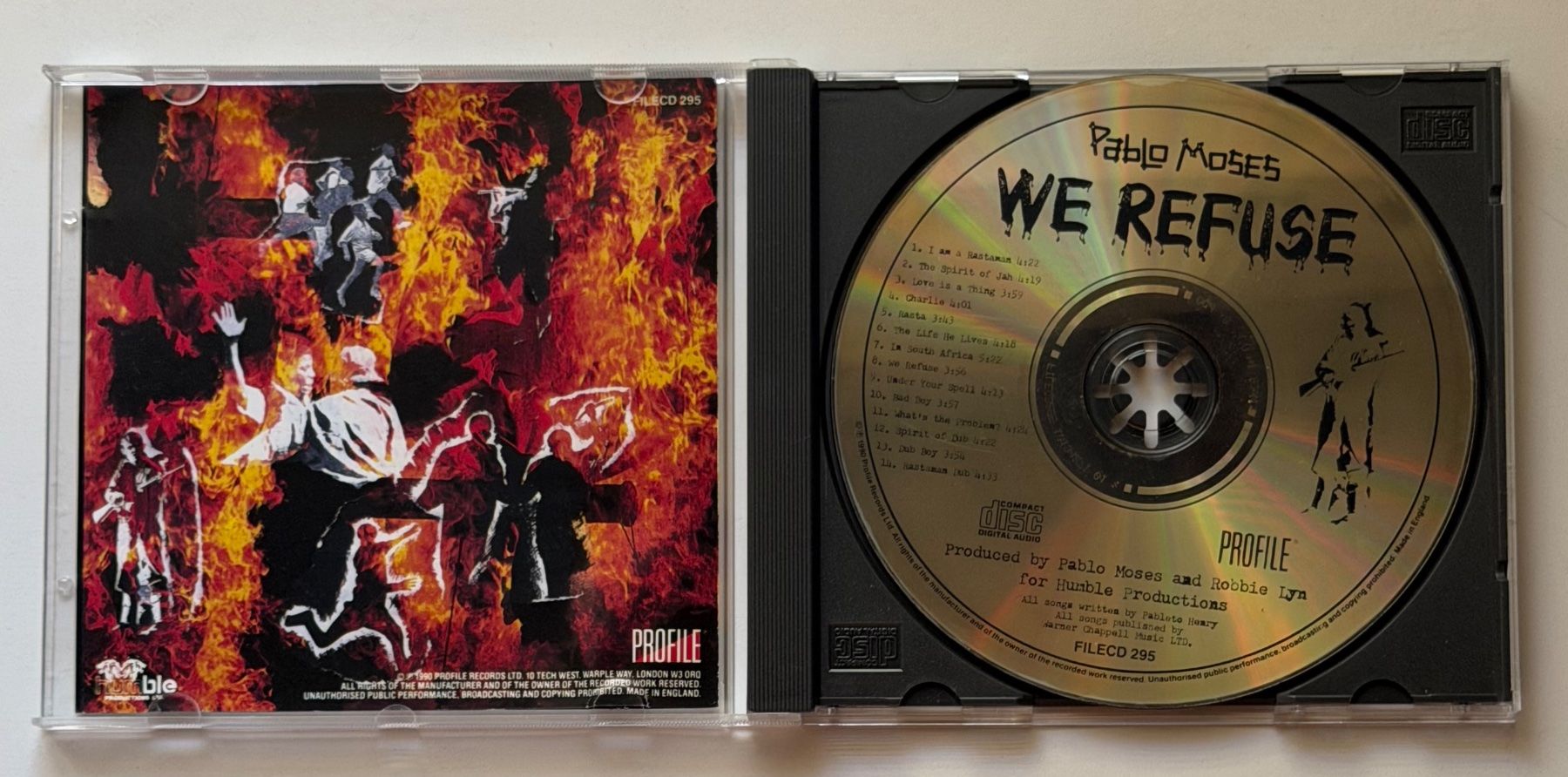 CDs: Pablo Moses / We Refuse – D'occasion à Näfels par rottabi 2